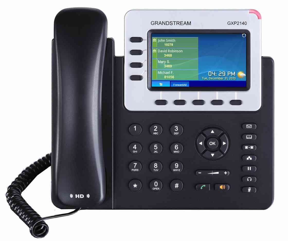 VoIP Grandstream Telefon GXP 2140 HD