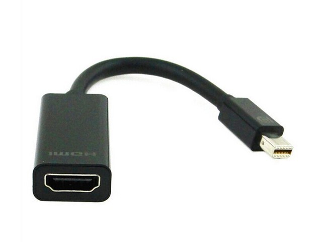 Adapter mini DisplayPort męski na HDMI żeński Gembird