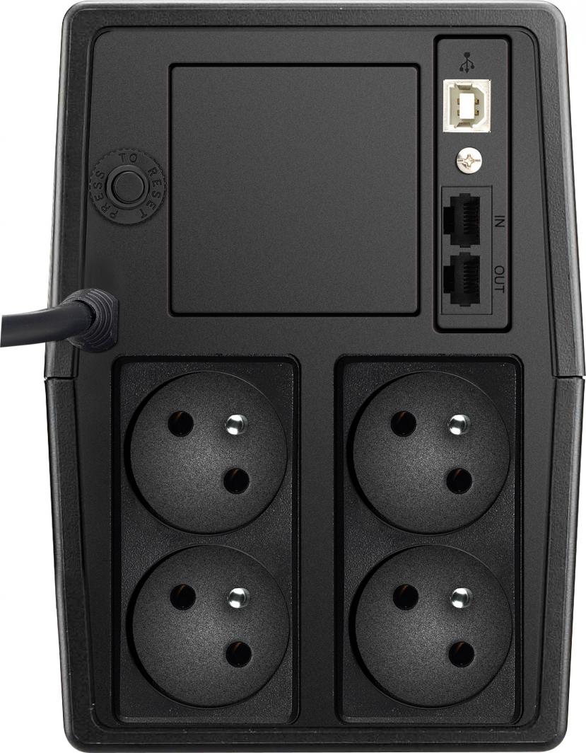 Zasilacz awaryjny UPS - PowerWalker UPS Line-Interactive 1000VA SCL FR - obrazek 2