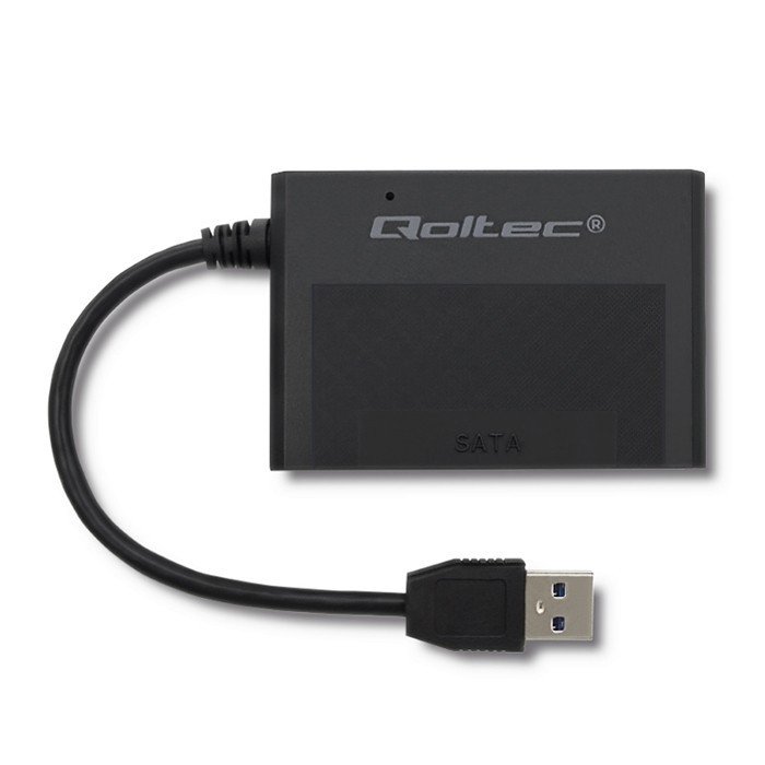 Adapter USB 3.0 do HDD/SSD SATA 2.5" Qoltec - obrazek 2