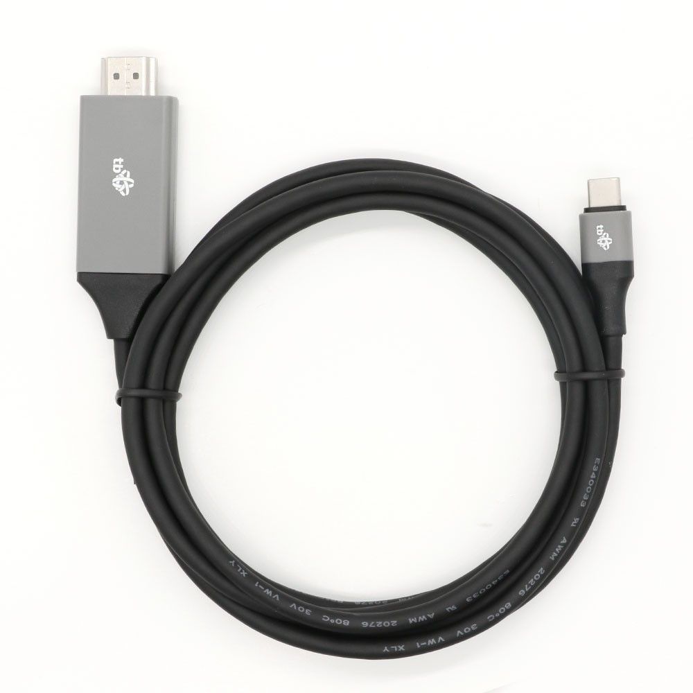 Kabel USB Type-C męski na HDMI męski 2.0 m TB - obrazek 4