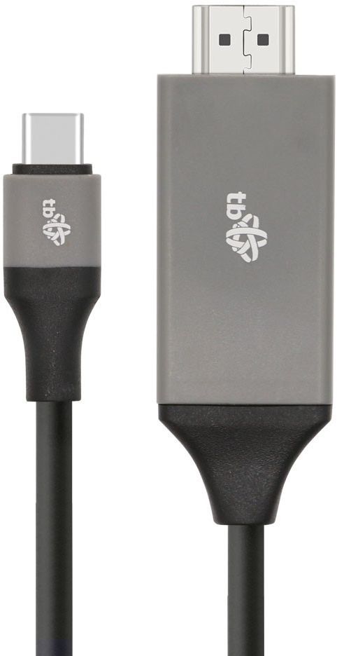 Kabel USB Type-C męski na HDMI męski 2.0 m TB - obrazek 5