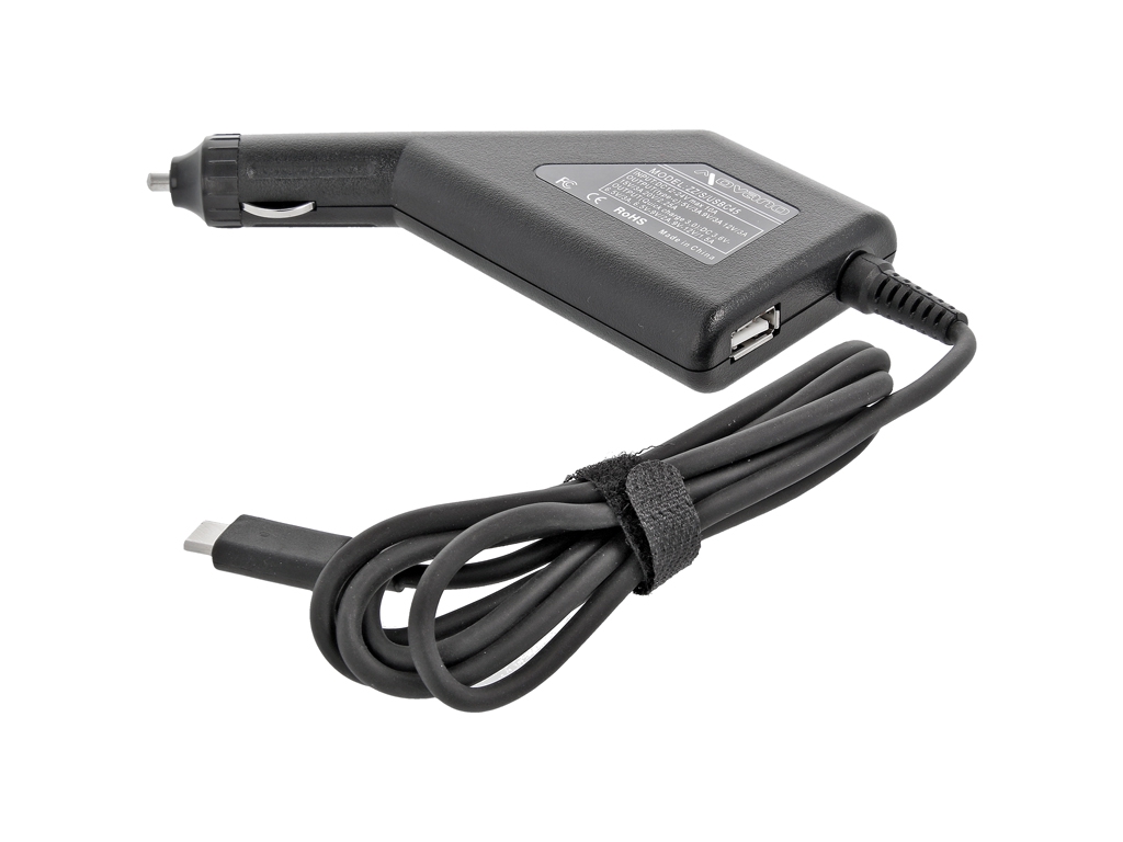 Zasilacz samochodowy do laptopa USB Type-C 45W