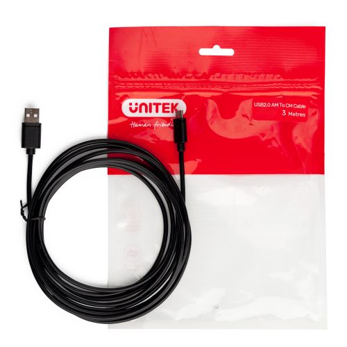 Kabel USB Type-C na USB-A 2.0 m Unitek - obrazek 3