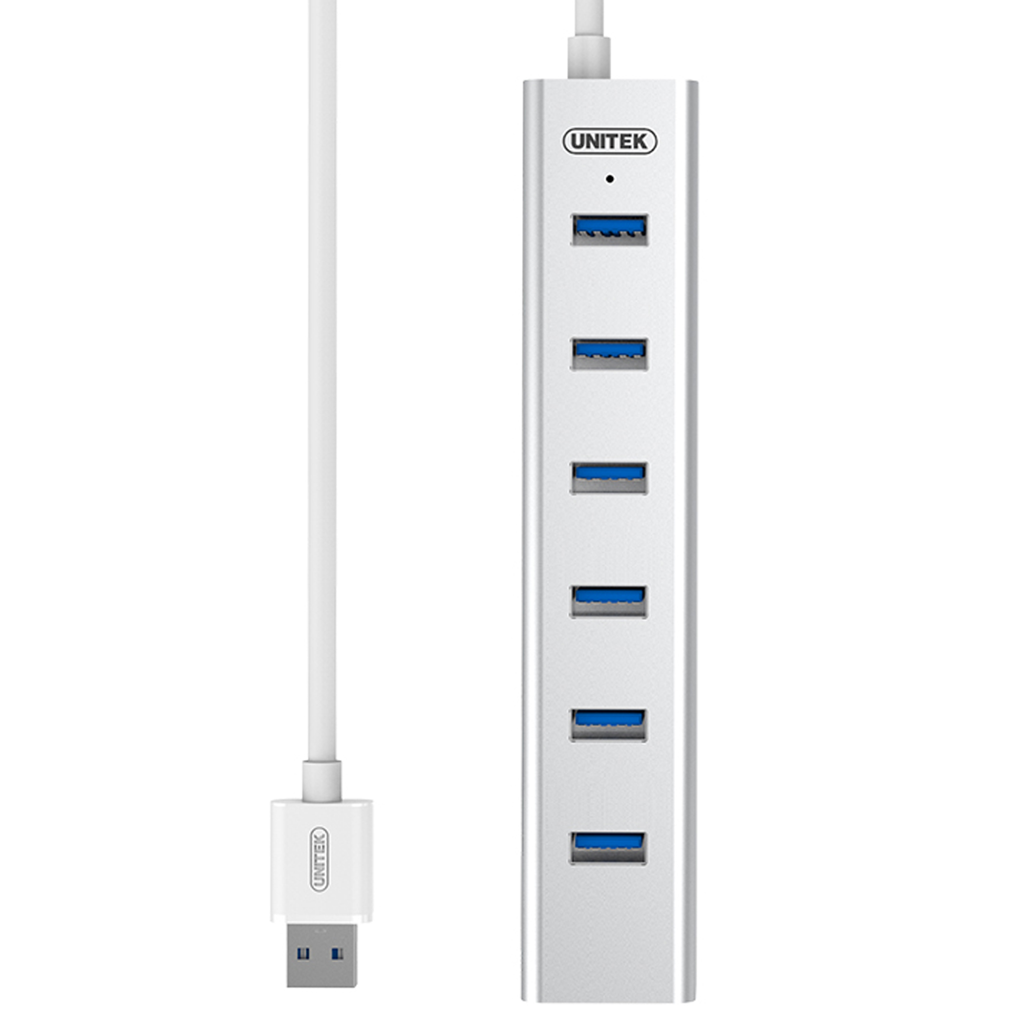 HUB USB 3.0 7 portowy Unitek + zasilacz - obrazek 4