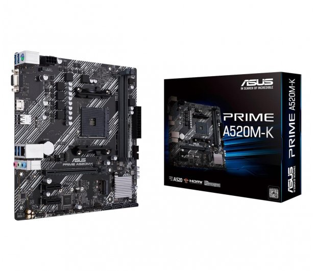 Płyta Socket AM4  Asus PRIME A520M-K