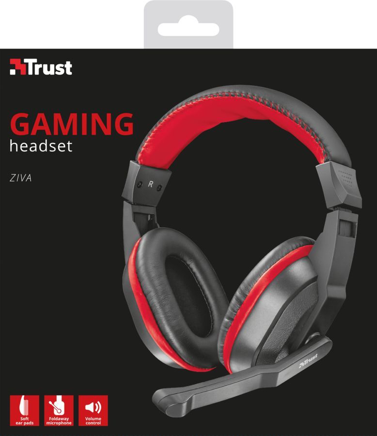 Słuchawki Trust Ziva Gaming Headset - obrazek 3