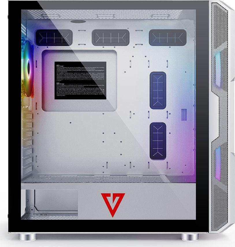 Obudowa Modecom Volcano Amirani ARGB Biała - obrazek 3