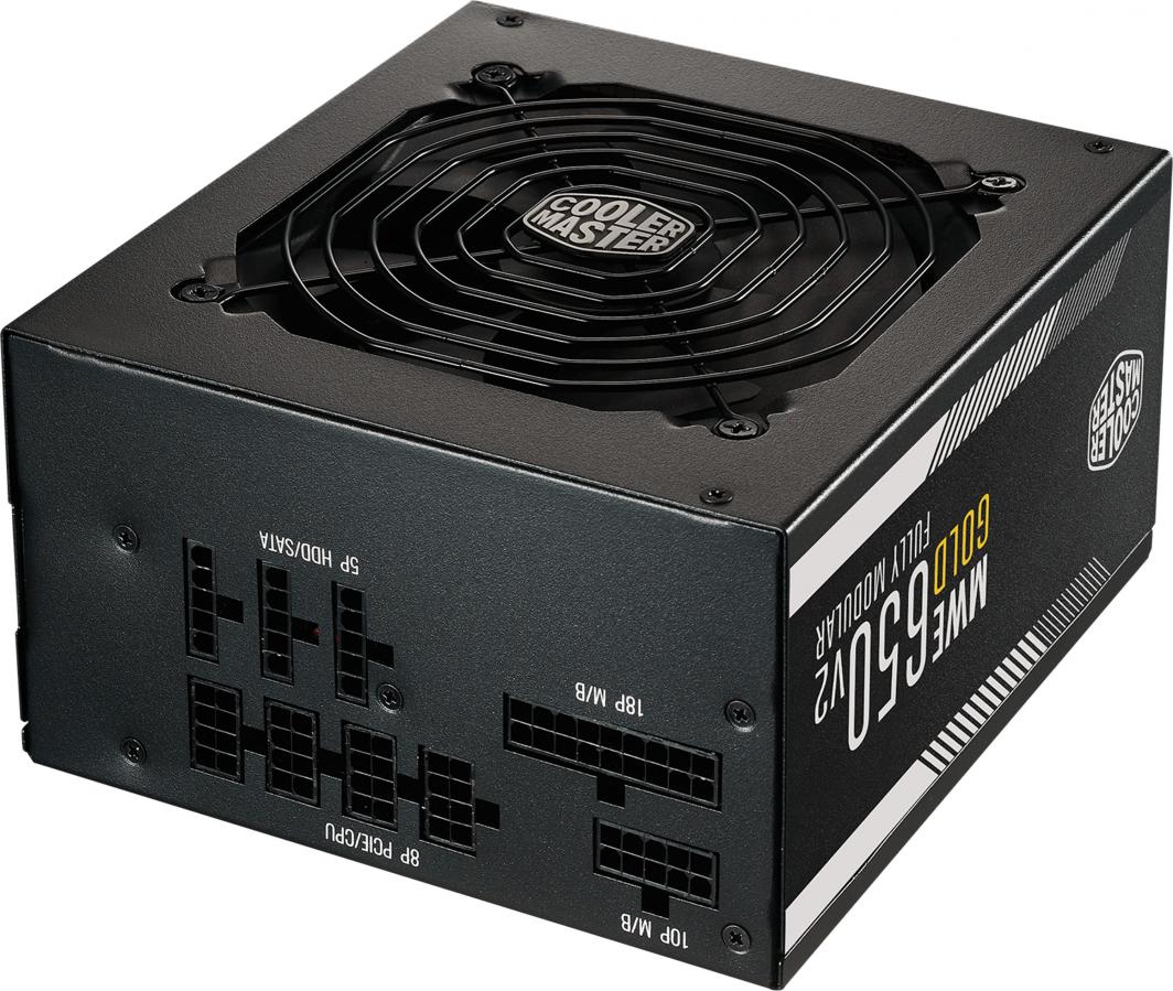 Zasilacz ATX 650W Cooler Master MWE 650 V2 Full Modular 80 Plus Gold - obrazek 3