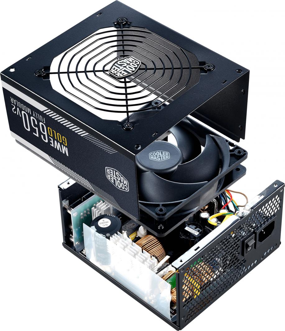 Zasilacz ATX 650W Cooler Master MWE 650 V2 Full Modular 80 Plus Gold - obrazek 5