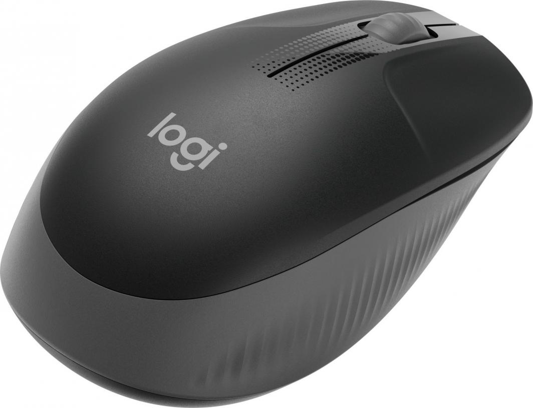 Mysz bezprzewodowa Logitech M190 Czarna - obrazek 2