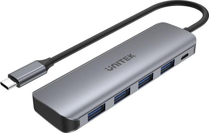 HUB USB Type-C  4 portowy  Unitek