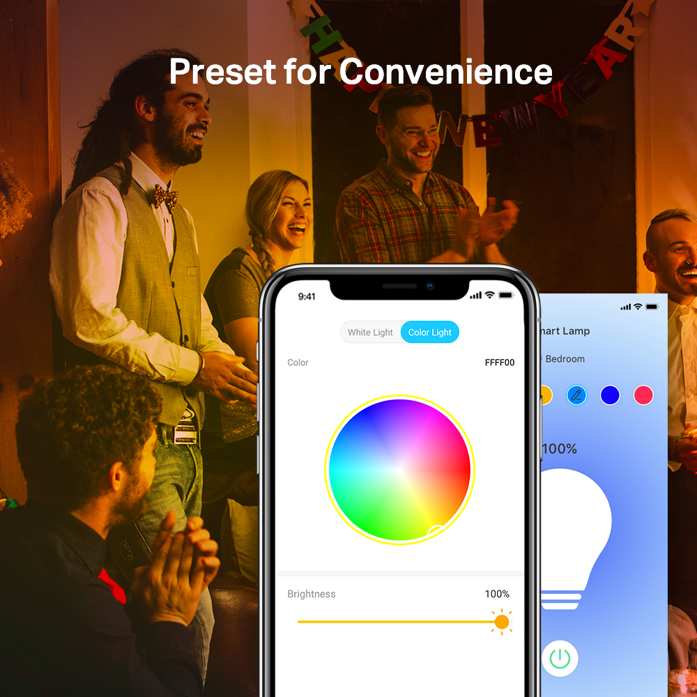 Żarówka Smart WiFi ze zmiennym kolorem TP-Link Tapo L530E - obrazek 4