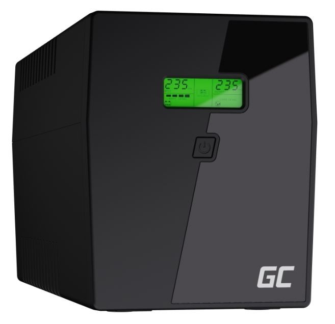 Zasilacz awaryjny UPS - Green Cell 1500VA 900W Power Proof