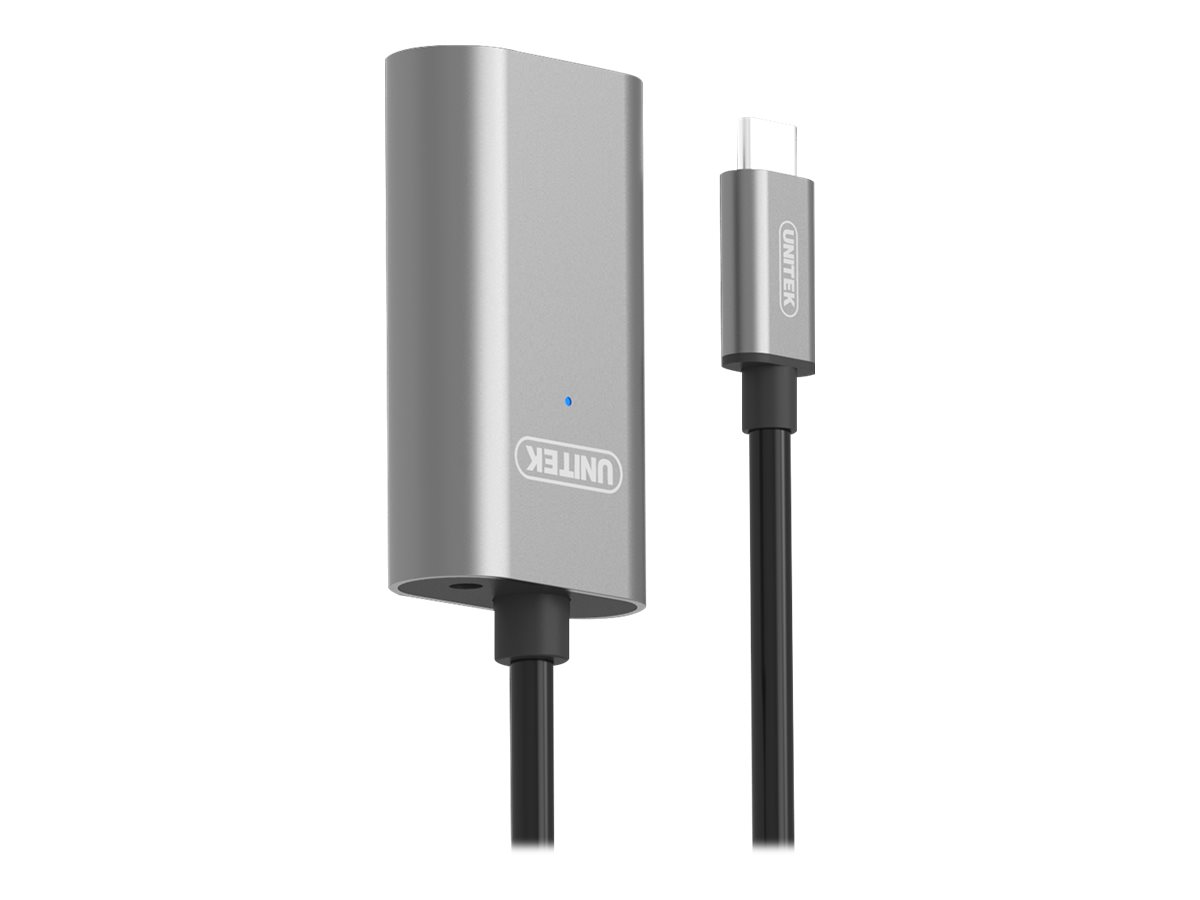 Kabel USB Type-C męski na USB-A żeński przedłużacz 5.0 m aktywny Unitek - obrazek 2