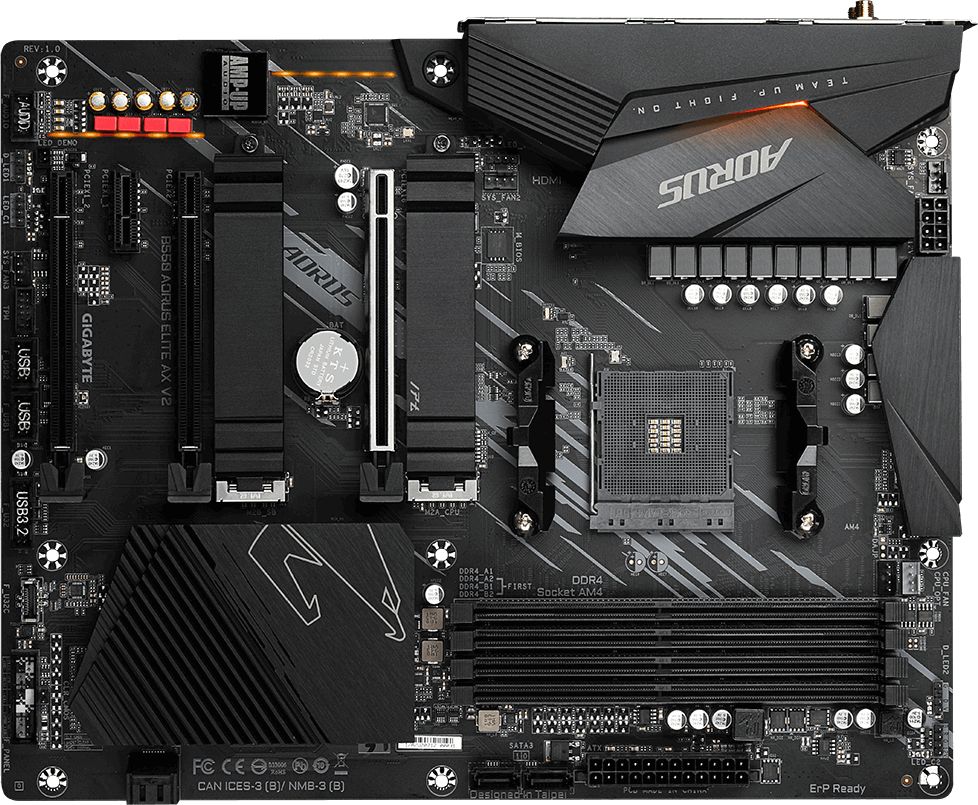 Płyta Socket AM4 Gigabyte B550 Aorus Elite AX V2 - obrazek 2