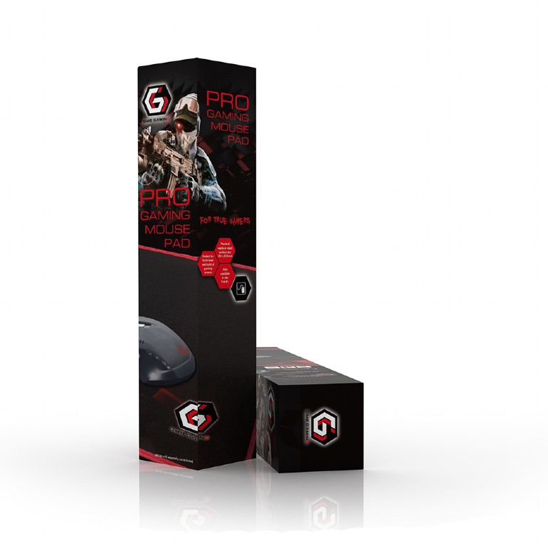 Podkładka pod mysz Gembird Gamepro XL 900 x 350 mm Czarno - czerwona - obrazek 2