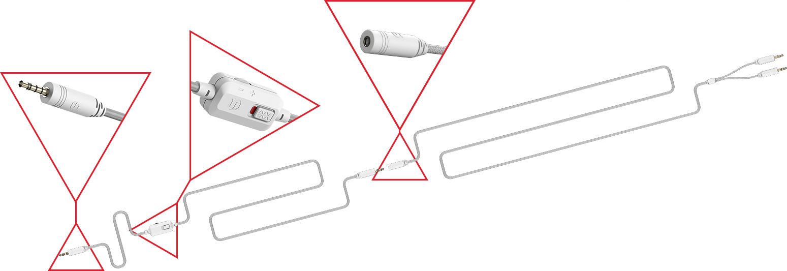 Słuchawki SPC Gear Viro Gaming White - obrazek 2