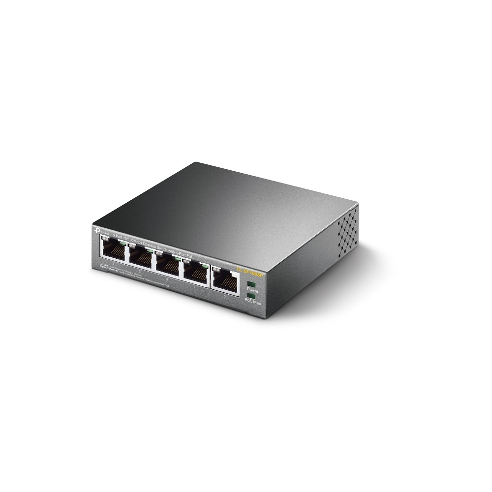 Switch TP-Link TL-SF1005P 5x10/100 MB/s 4xPoE - obrazek 4