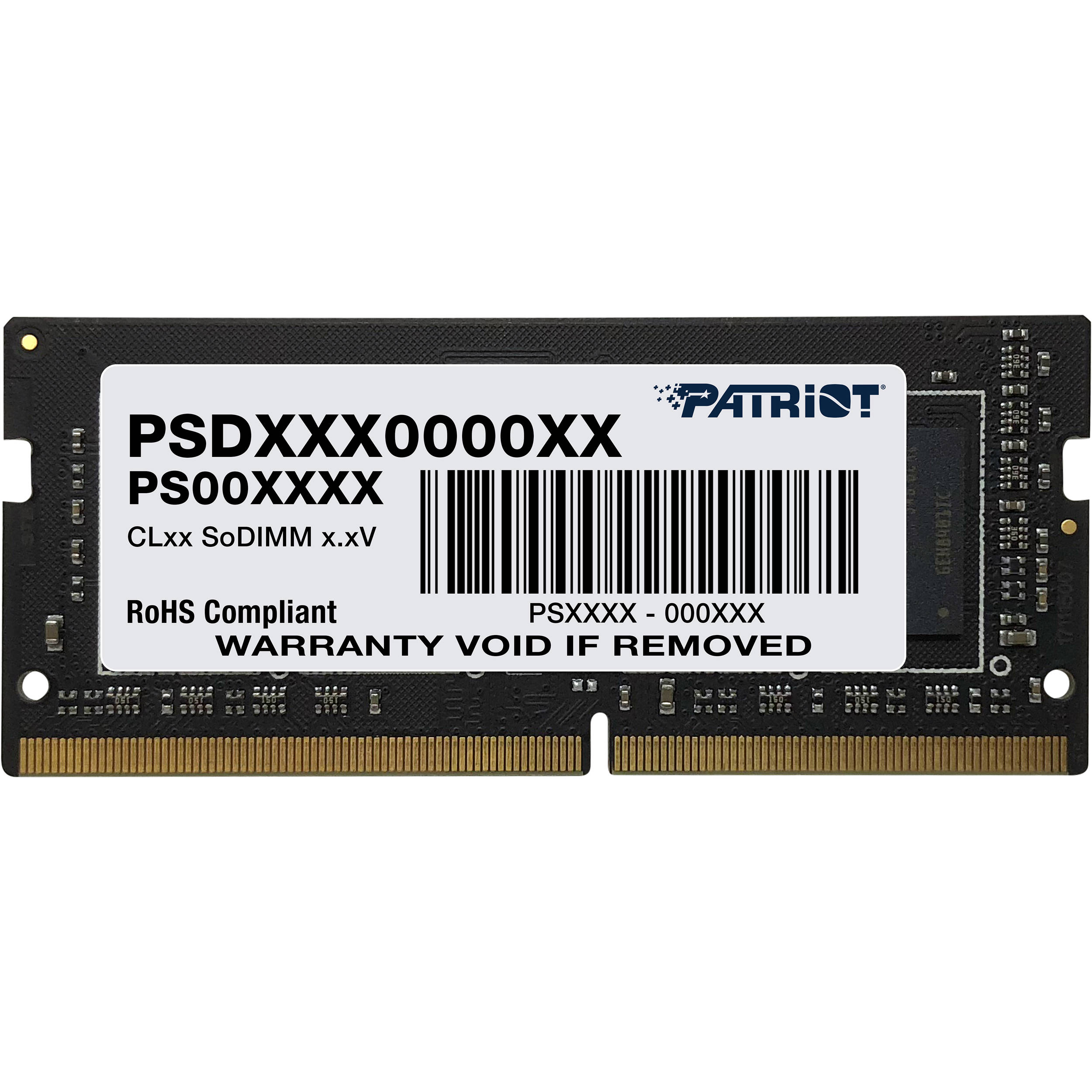 SODIMM PC-3200 DDR4 32GB CL22 Patriot Signature