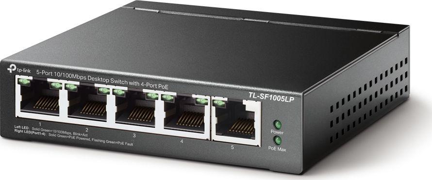 Switch TP-Link TL-SF1005LP 5x10/100 MB/s 4xPoE - obrazek 3
