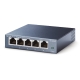 Switch TP-Link TL-SG105S 5x10/100/1000 MB/s Easy Smart - Metalowa obudowa - obrazek 2