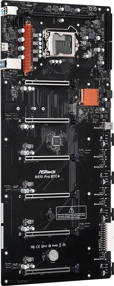 Płyta Socket LGA1200 ASRock H510 PRO BTC+ - obrazek 3