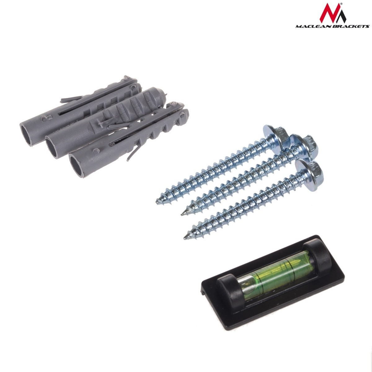 Półka pod sptrzęt RTV 350x250mm Maclean - obrazek 5