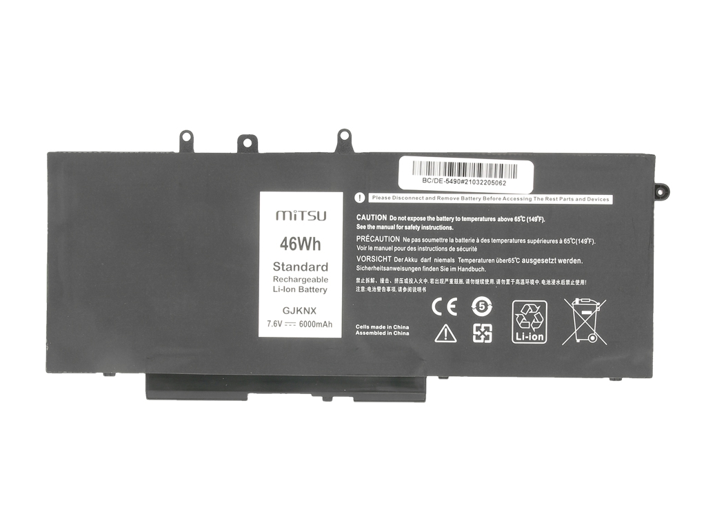 Bateria do laptopa Dell Latitude 5280; 5290; 5480; 56490; 5580; 5590; Precision 3520; 3530 7.6V 6000mAh - obrazek 3