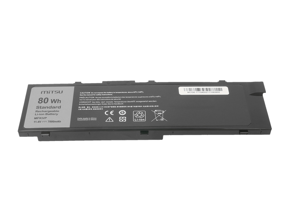 Bateria do laptopa Dell Precision 7510; 7520; 7710; 7720; M7510; M7710 11.4 V 7000 mAh - obrazek 2