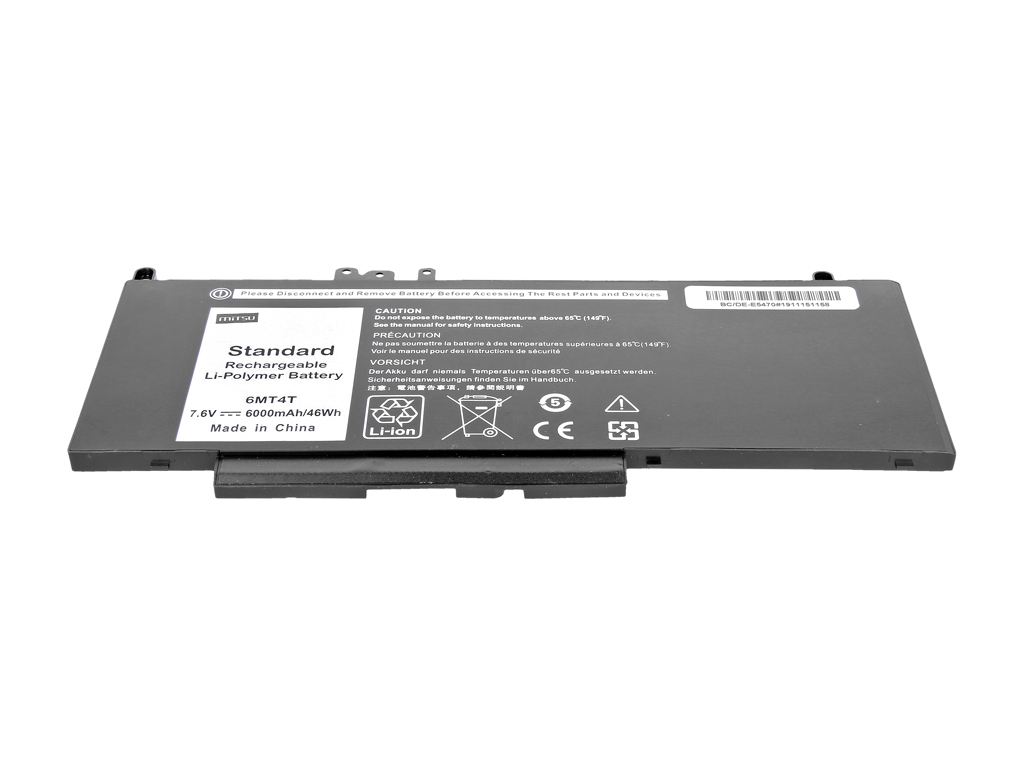 Bateria do laptopa Dell Latitude E5470; E5570 7.6V 6000mAh - obrazek 4