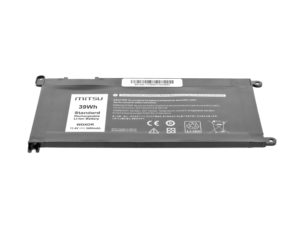 Bateria do laptopa Dell Inspiron 13; 15; 17; Latitude 3480; 3490; 3580; 3590; Vostro 5568; 5481; 5581 11.4 V 3400mAh - obrazek 4