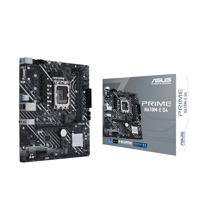 Płyta Socket LGA1700 Asus PRIME H610M-E D4