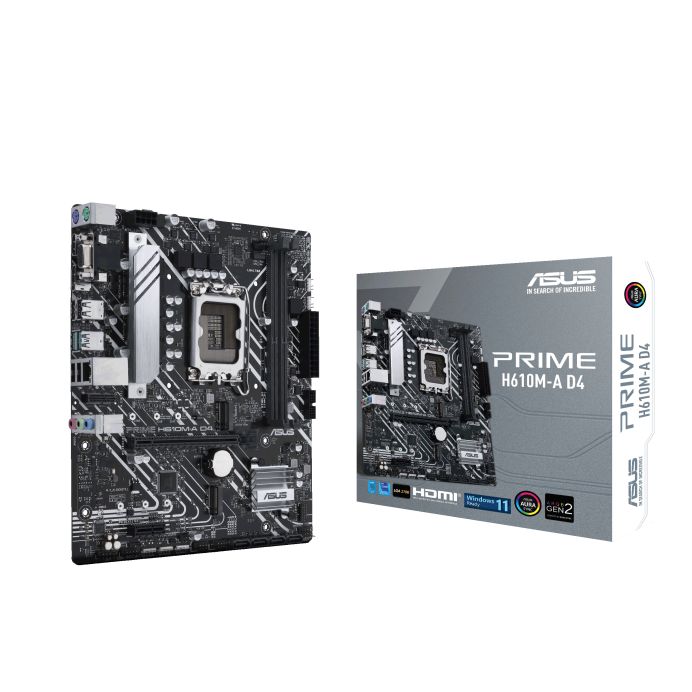 Płyta Socket LGA1700 Asus PRIME H610M-A D4