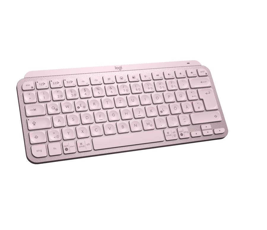 Klawiatura bezprzewodowa Logitech MX Keys Mini Różowa - obrazek 3