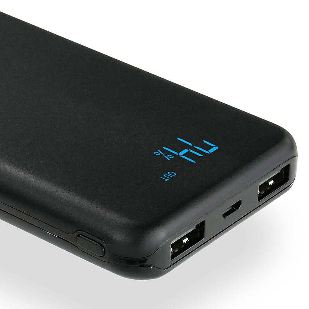 PowerBank everActive 10000 mAh Czarny - obrazek 3