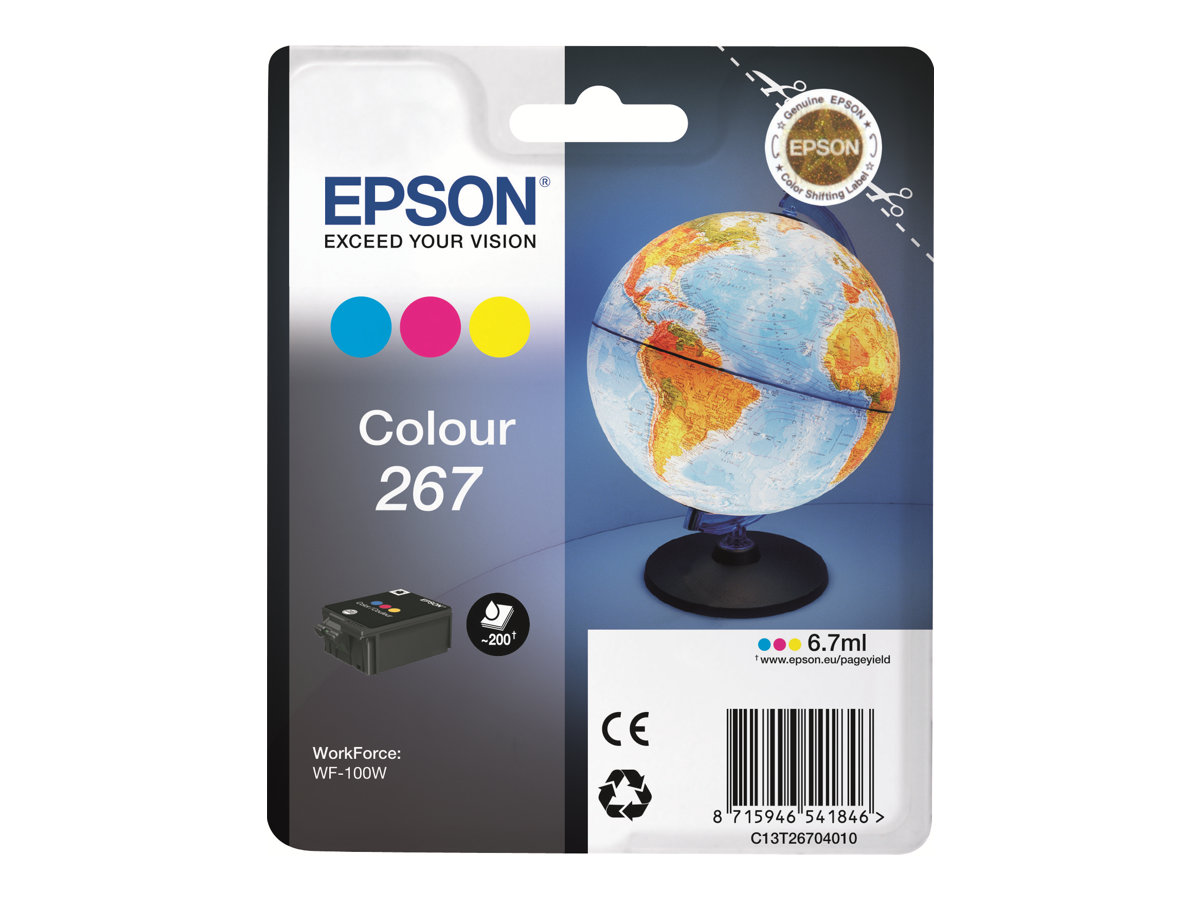Tusz Epson 267  T267  Color  200 str.