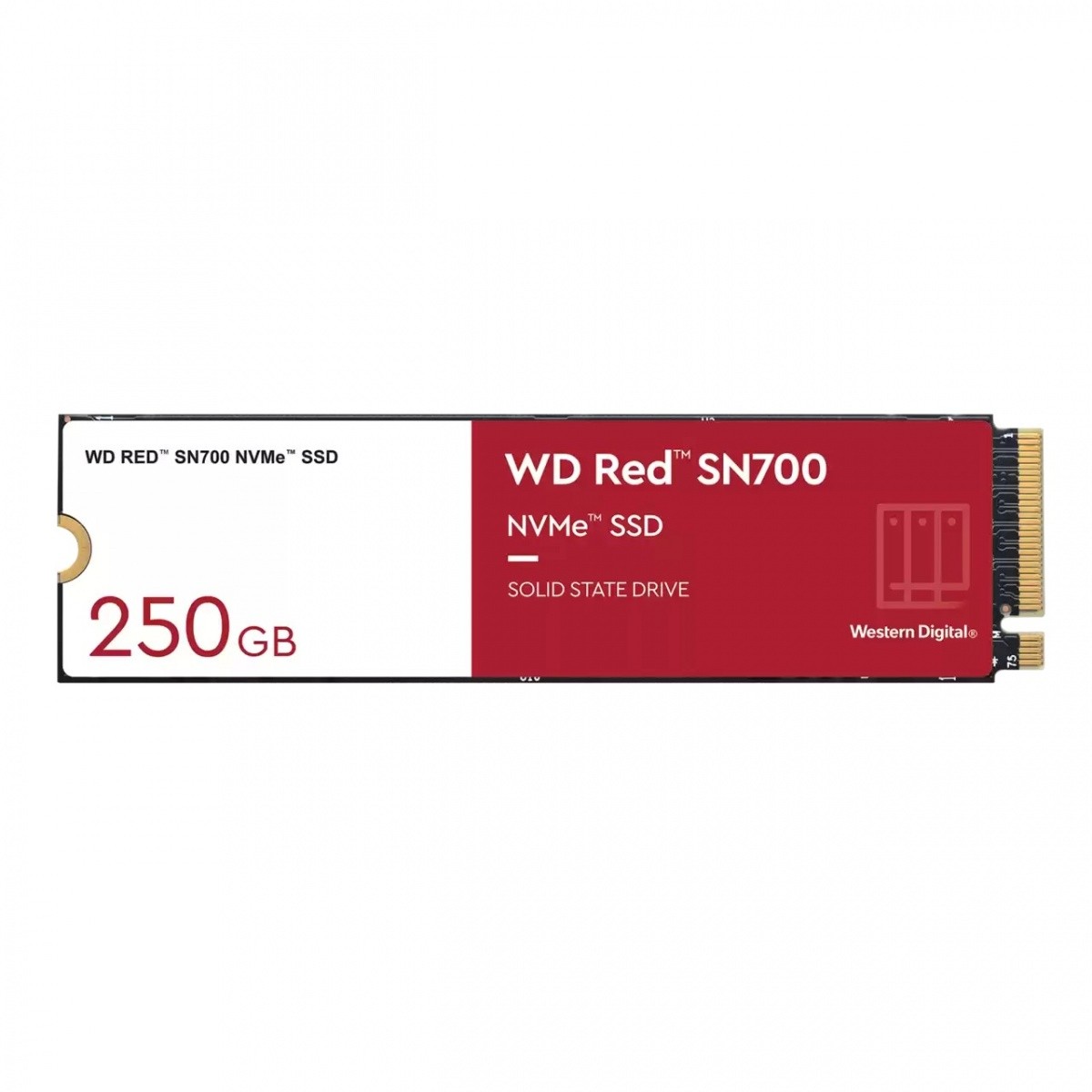 SSD M.2 NVMe   250GB  WD Red SN700