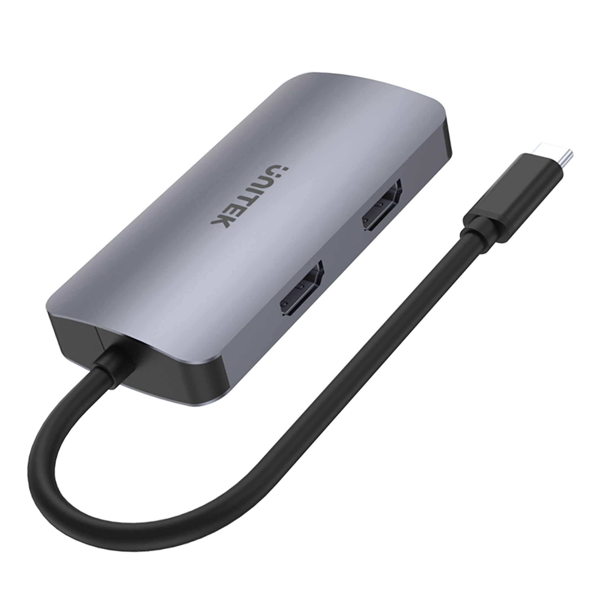 Stacja dokująca do laptopa USB Type-C 4K 2x HDMI 1x VGA 1x USB 3.1 1x USB-C PD 100W Unitek - obrazek 2