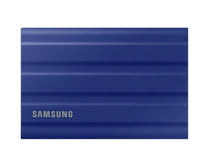 SSD USB 3.2 Type-C USB A 1TB Samsung T7 Shield Niebieski - obrazek 2