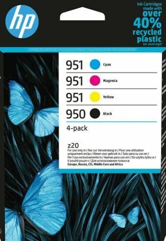 Tusze HP 950/951  6ZC65AE  C/M/Y/K
