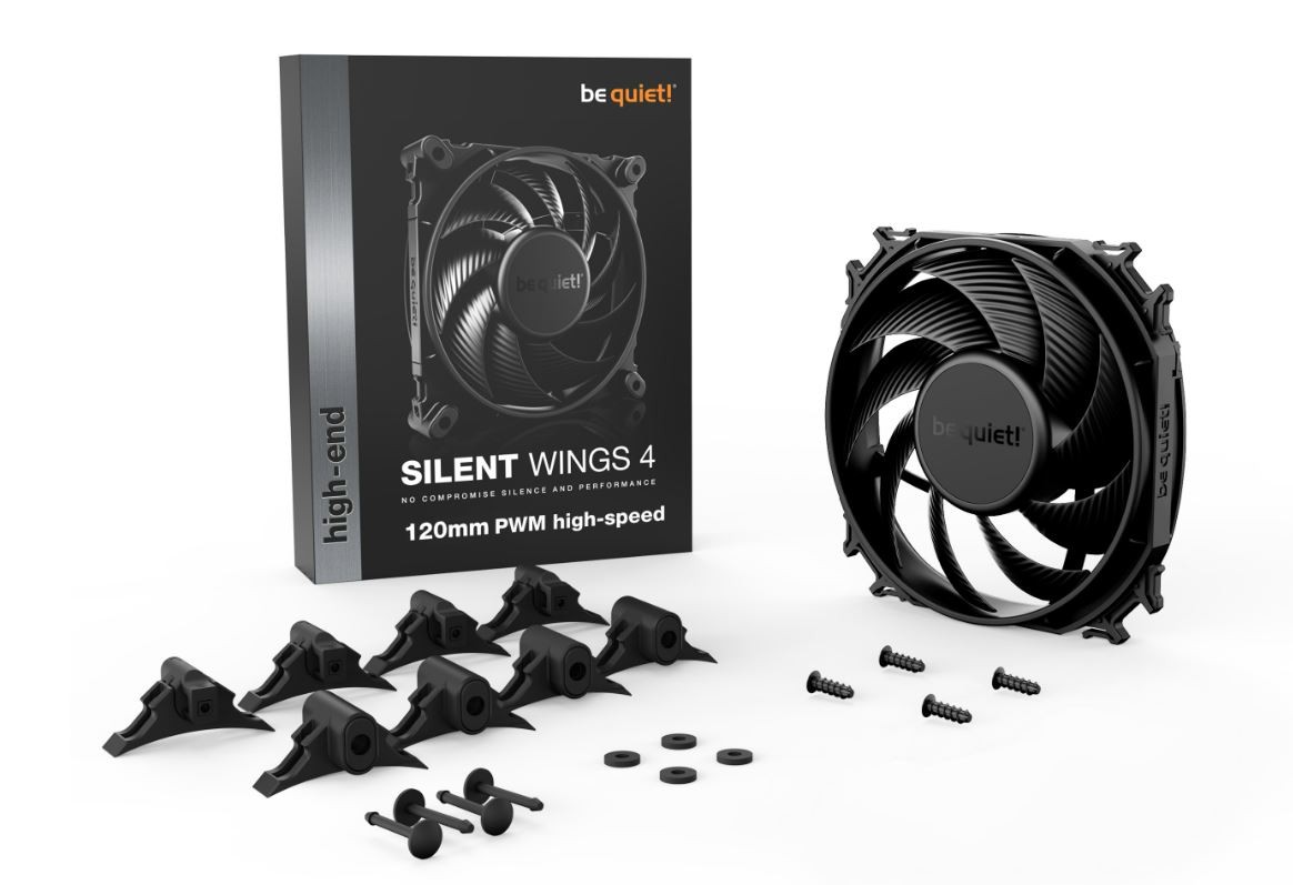 Wentylator 140 mm Be quiet! Silent Wings 4 PWM H-S - obrazek 2