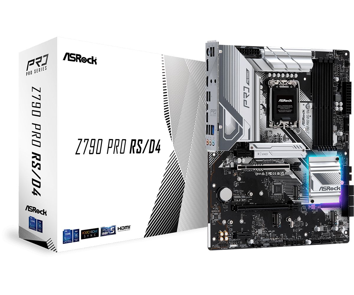 Płyta Socket LGA1700  ASRock Z790 PRO RS/D4