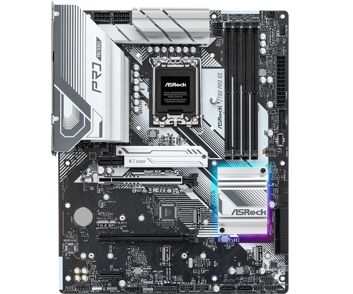 Płyta Socket LGA1700 ASRock Z790 PRO RS - obrazek 2