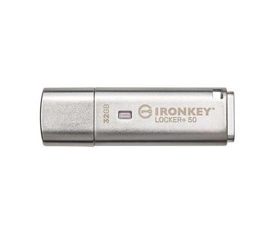 Flashdrive 32GB USB 3.2 Kingston IronKey Locker+ 50 AES - obrazek 2