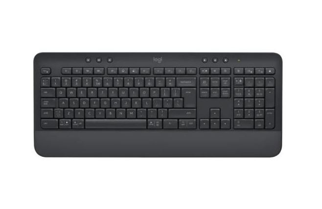 Klawiatura bezprzewodowa Logitech K650 Signature Grafitowa