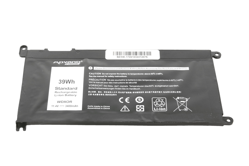 Bateria do laptopa Dell Inspiron 13; 15; 17; Latitude 3480; 3490; 3580; 3590; Vostro 5568; 5481; 5581 11.4 V 3400mAh - obrazek 3