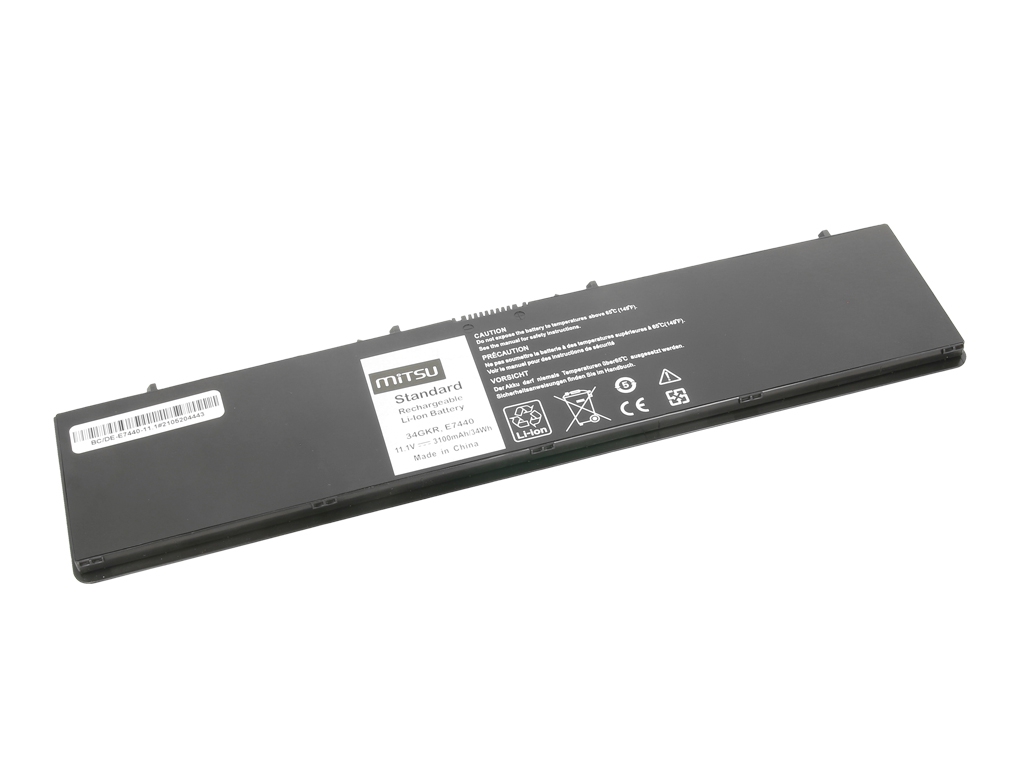 Bateria do laptopa Dell Latitude E7420; E7440; E7450  11.1 V  3100 mAh