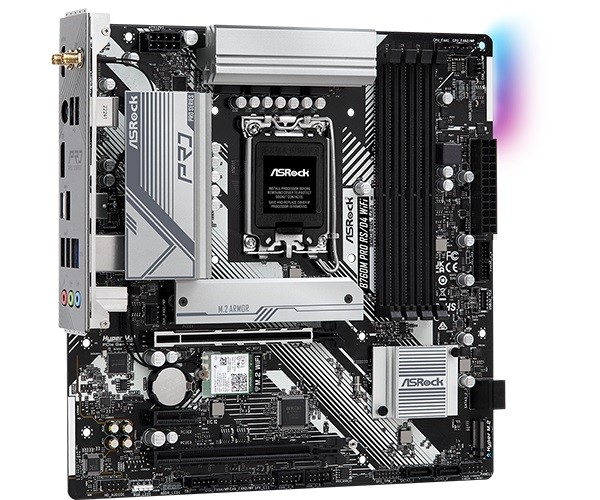 Płyta Socket LGA1700 ASRock B760M PRO RS/D4 WIFI - obrazek 4
