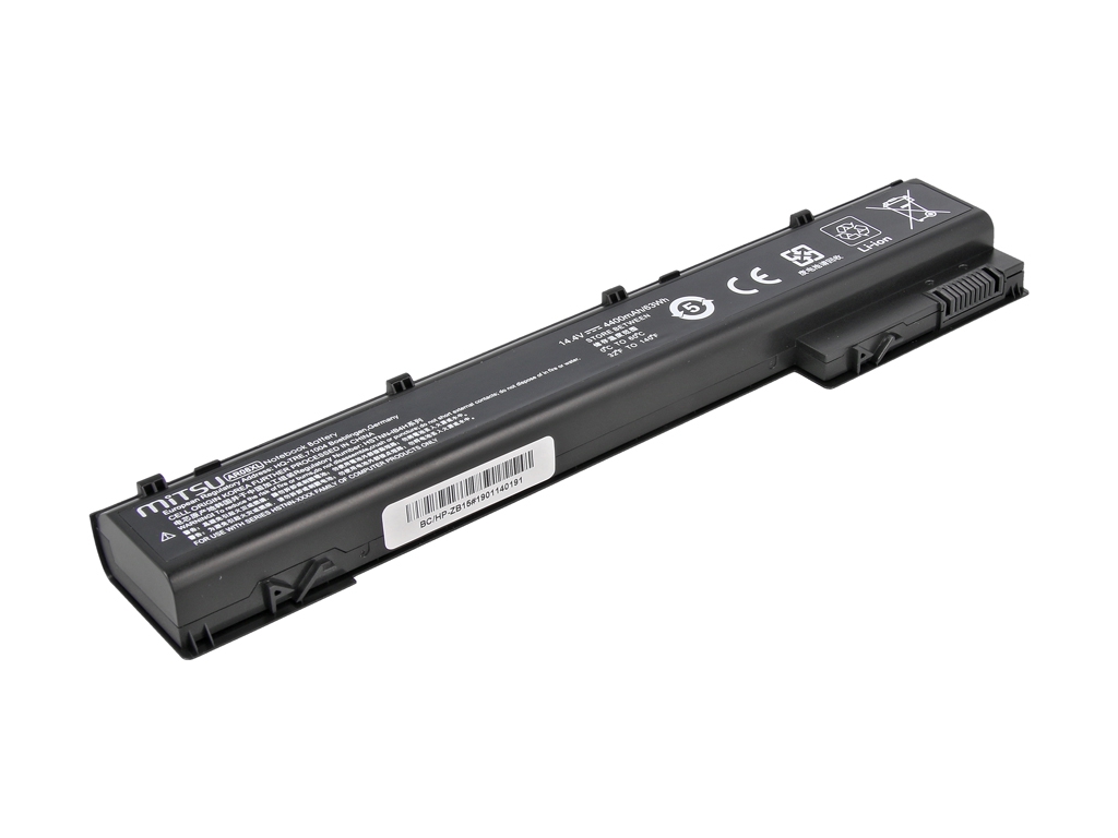 Bateria do laptopa HP ZBook 15 G1; 15 G2; 17 G1; 17 G2  14.4V  4400 mAh